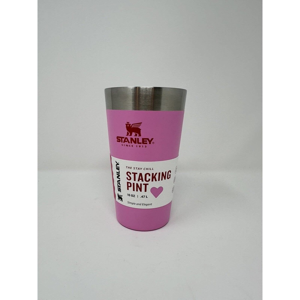 Stanley Stacking Pint 16 Oz Valentines Day Target Exclusive - Cotton Candy Pink